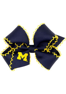 Michigan Wolverines Moonstitch Kids Hair Barrette