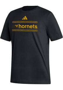 Adidas Alabama State Hornets Black Heat Seal Fresh Short Sleeve T Shirt