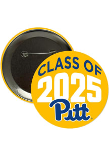 Pitt Panthers 3" Class of 2025 Button - Blue