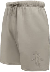 Pro Standard Houston Rockets Mens Brown Neutral Shorts