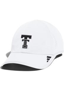 Adidas Texas Tech Red Raiders Locker Room Superlite Adjustable Hat - White
