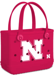 Nebraska Cornhuskers Red Small Bogg Bag Tote
