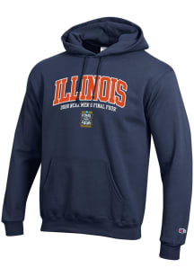 Champion Illinois Fighting Illini Mens Navy Blue 2026 Men's Basketball Final Four Bound Embroidere..