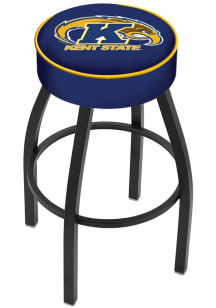 Kent State Golden Flashes Swivel Pub Stool - Black
