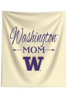 Washington Huskies Mom 50x60 Tapestry Blanket