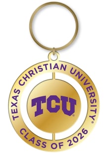 TCU Horned Frogs Class of 2026 Spinner Keychain - Purple