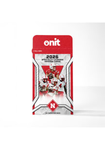 Nebraska Cornhuskers 2026 Football Single Pack Collectible NCAA Cards - Scarlet Red