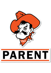 Oklahoma State Cowboys 3 Inch Parent Auto Decal - Orange