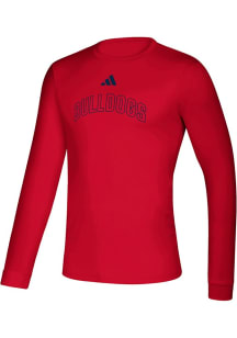 Adidas Fresno State Bulldogs Red Heat Seal Creator Long Sleeve T-Shirt