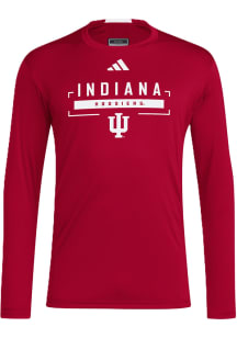 Adidas Indiana Hoosiers Crimson D4T Long Sleeve T-Shirt