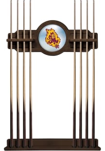 Arizona State Sun Devils Sparky Solid Wood Cue Rack Pool Table