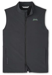 Peter Millar Michigan State Spartans Mens Black Dunes Sleeveless Jacket