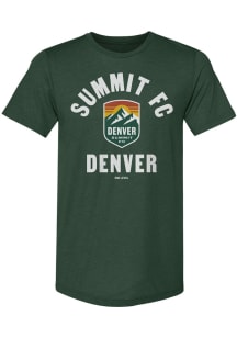 Denver Summit FC Green Classic Short Sleeve Fashion T Shirt