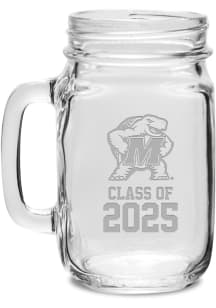 Maryland Terrapins Class of 2025 Jar Stein - White