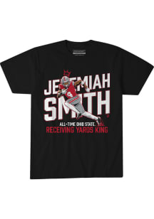 Jeremiah Smith Ohio State Buckeyes Black Football Ohio State All Time Receiving Yards King Short S..