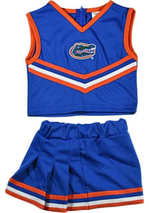 Little King Florida Gators Toddler Girls Blue Game Day Sets Cheer Dress