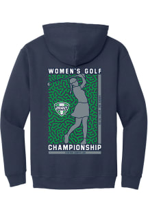 Summit Sportswear MAC Mens Navy Blue Women's Golf Championship 2026 Long Sleeve Hoodie