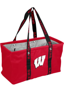 Wisconsin Badgers Red Primary Picnic Tote
