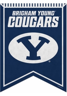 BYU Cougars 18x24 Banner - White