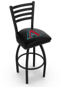 Arizona Diamondbacks High Back Swivel Pub Stool - Black