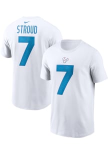 CJ Stroud Houston Texans White Rivalry Short Sleeve Player T Shirt