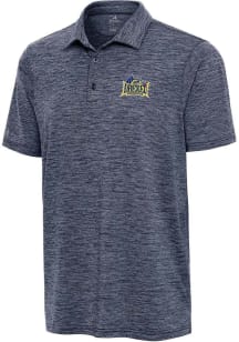 Antigua Drexel Dragons Mens Navy Blue Sprout Short Sleeve Polo