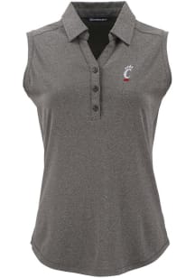 Cutter and Buck Cincinnati Bearcats Womens Black Forge Eco Polo Shirt