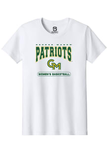 Summit Sportswear George Mason University Youth White Womens Basketball Short Sleeve T-Shirt