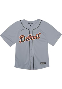 Nike Detroit Tigers Baby Grey Limited Road Jersey Baseball Jersey