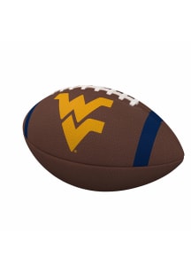 Logo Brands West Virginia Mountaineers Primary Rubber Football Football