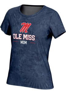 ProSphere Ole Miss Rebels Womens Navy Blue Mom Short Sleeve T-Shirt