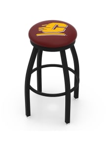 Central Michigan Chippewas Black Pub Stool - Black