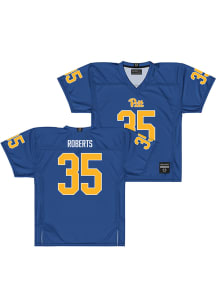 Zaky Roberts  Campus Ink Pitt Panthers Blue NIL Football Jersey