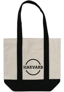 Harvard Crimson Black Mini Canvas Tote