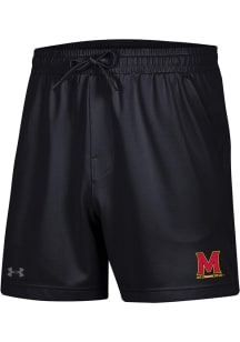 Under Armour Maryland Terrapins Mens Black Motion Shorts