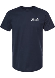 Summit Sportswear Louisville Bats Navy Blue Diamond Short Sleeve T Shirt