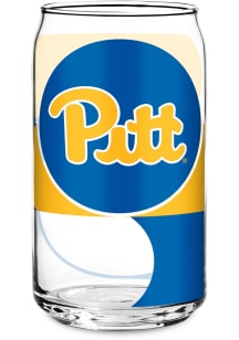 Pitt Panthers Glass Pint Glass - White