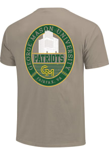 George Mason University Sand Regal Building Short Sleeve T Shirt