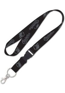 Baltimore Orioles Black Lanyard - Black