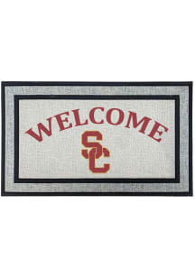 USC Trojans Welcome 18x30 Door Mat