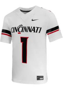 Nike Cincinnati Bearcats White Football Replica Game Football Jersey