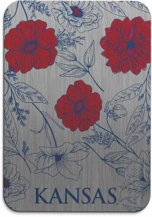 Kansas Jayhawks Floral Mousepad
