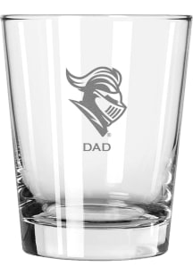 Rutgers Scarlet Knights Dad 15oz Rock Glass - White