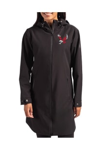 Cutter and Buck Eastern Washington Eagles Womens Black Camano Light Weight Jacket