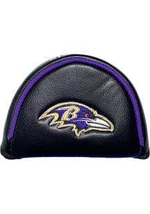 Baltimore Ravens Black Mallet Putter Cover