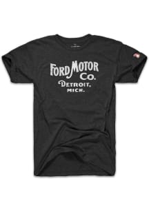 The Mitten State Detroit Charcoal Ford Motor Co. Short Sleeve Fashion T Shirt