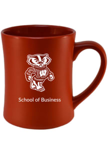 Wisconsin Badgers 15oz Wisconsin School of Business Ceramic Mug - Red
