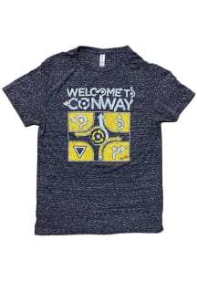 Conway Black Roundabouts Tee Short Sleeve Fashion T Shirt
