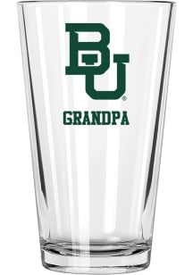 Baylor Bears Grandpa 16 oz Pint Glass - White