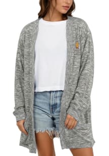 Arizona State Sun Devils Womens Grey Timeless Long Sleeve Cardigan